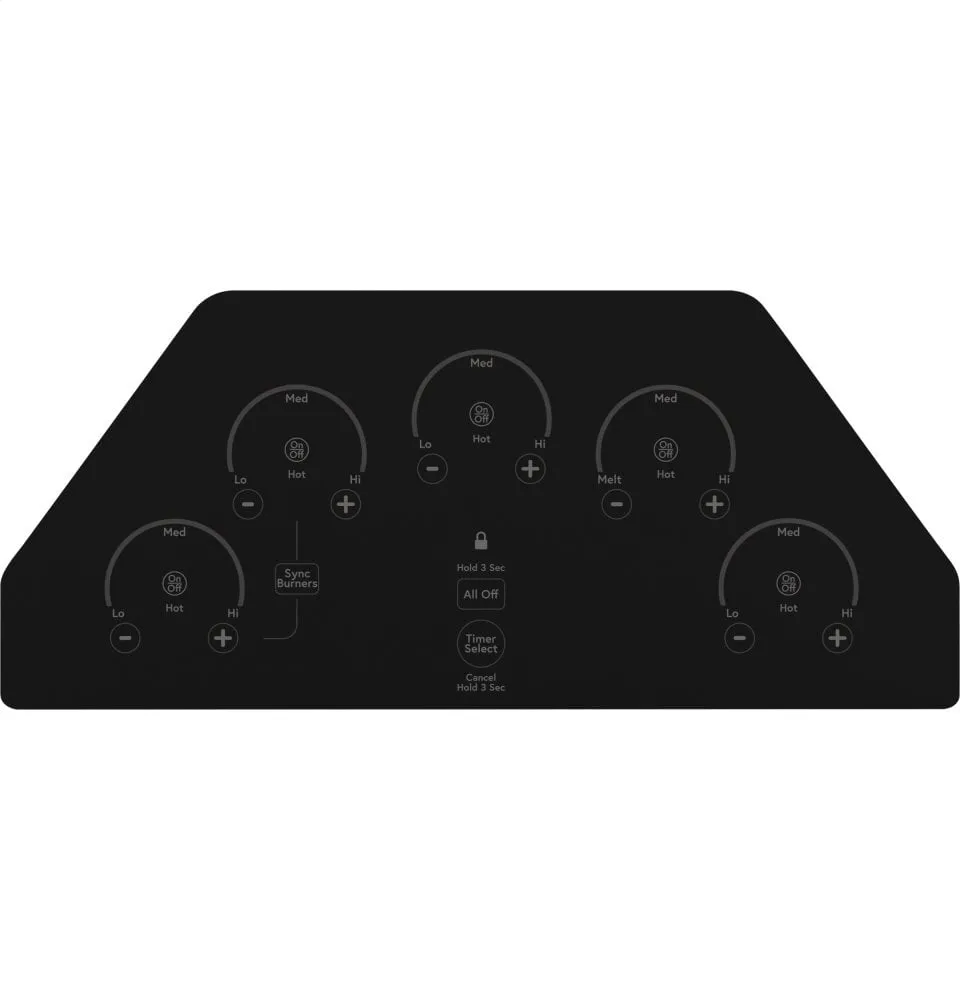 Cafe CEP90362NSS Caf 36" Touch-Control Electric Cooktop