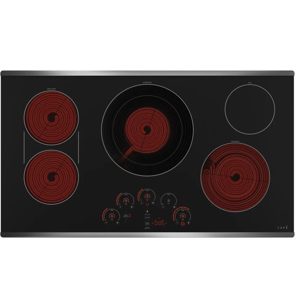Cafe CEP90362NSS Caf 36" Touch-Control Electric Cooktop