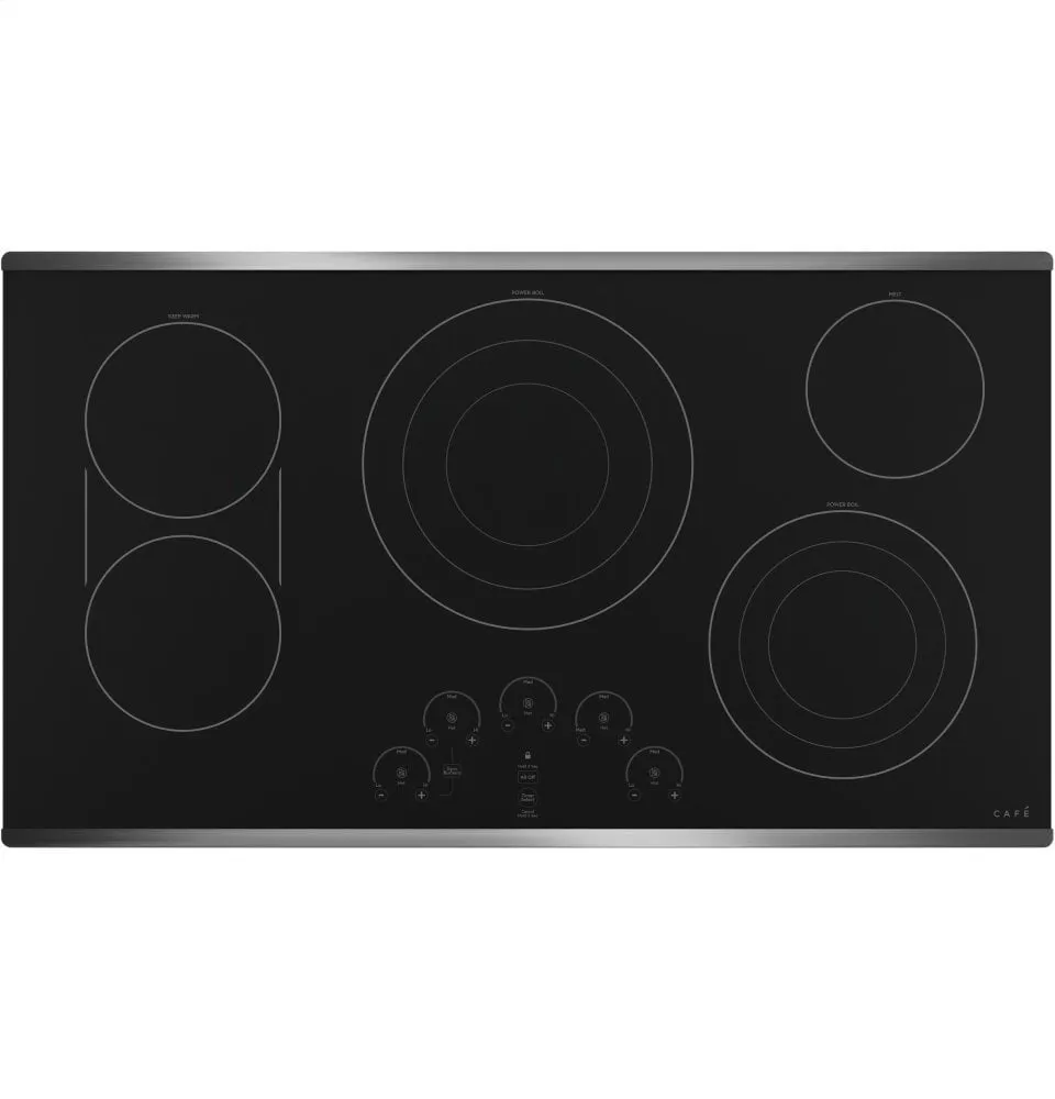 Cafe CEP90362NSS Caf 36" Touch-Control Electric Cooktop Cooktops 5 burner cooktops sale