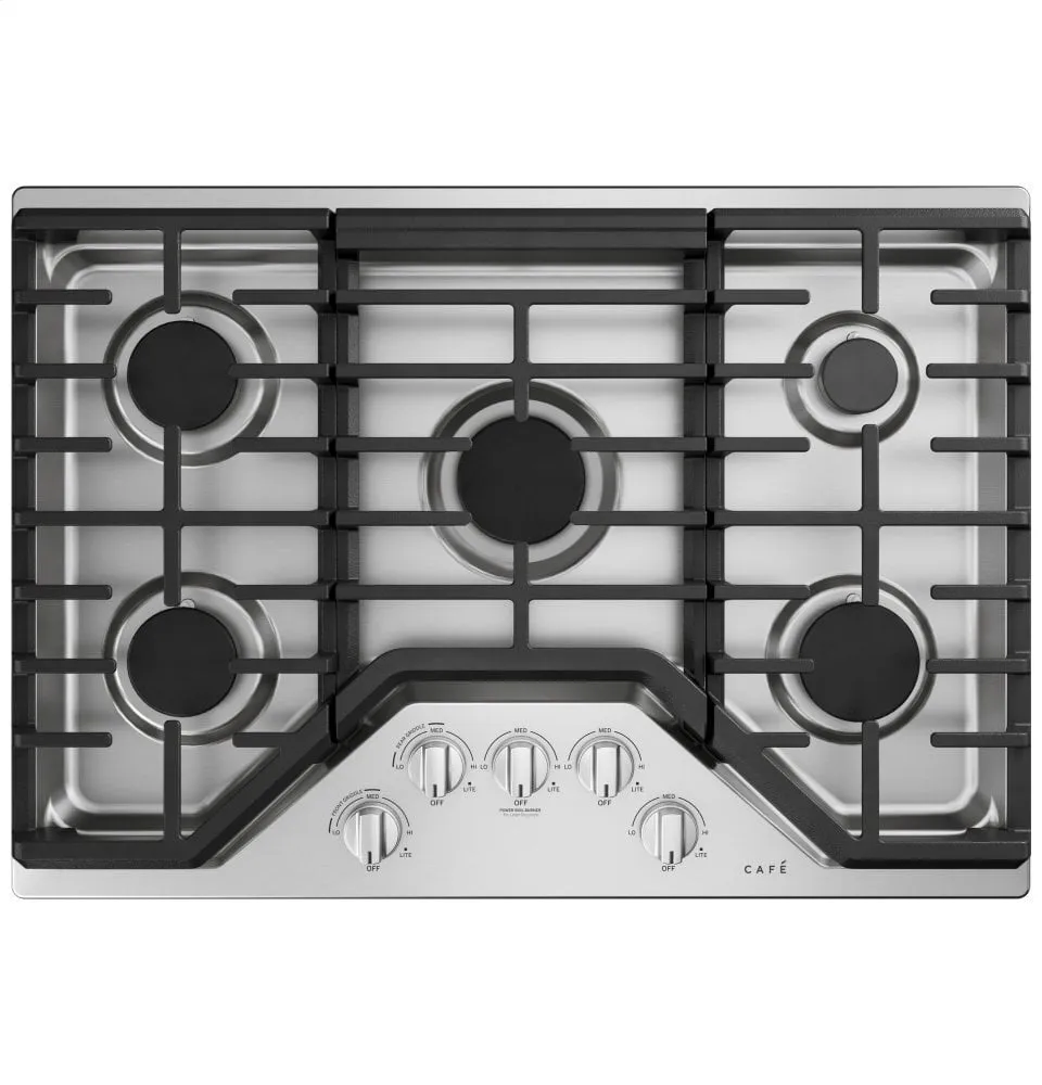 Cafe CGP70302NS1 Caf 30" Gas Cooktop Gas natural gas range with griddle