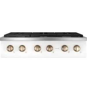 Cafe CGU366P4TW2 Caf&#8482; 36" Commercial-Style Gas Rangetop With 6 Burners (Natural Gas) Gas 4 burner gas range for kitchen