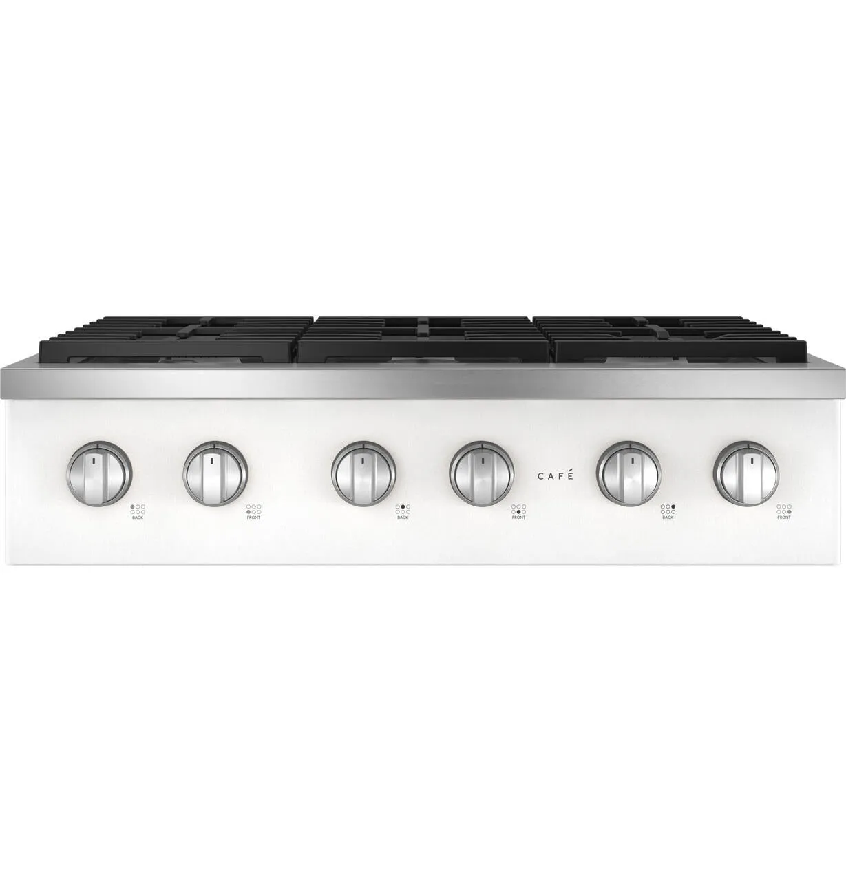 Cafe CGU366P4TW2 Caf&#8482; 36" Commercial-Style Gas Rangetop With 6 Burners (Natural Gas)