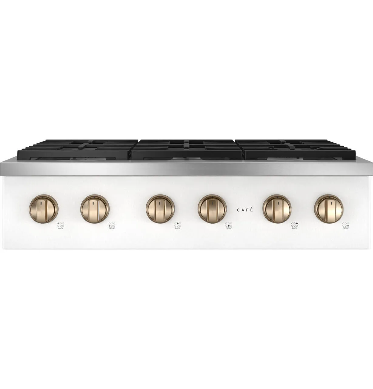 Cafe CGU366P4TW2 Caf&#8482; 36" Commercial-Style Gas Rangetop With 6 Burners (Natural Gas)