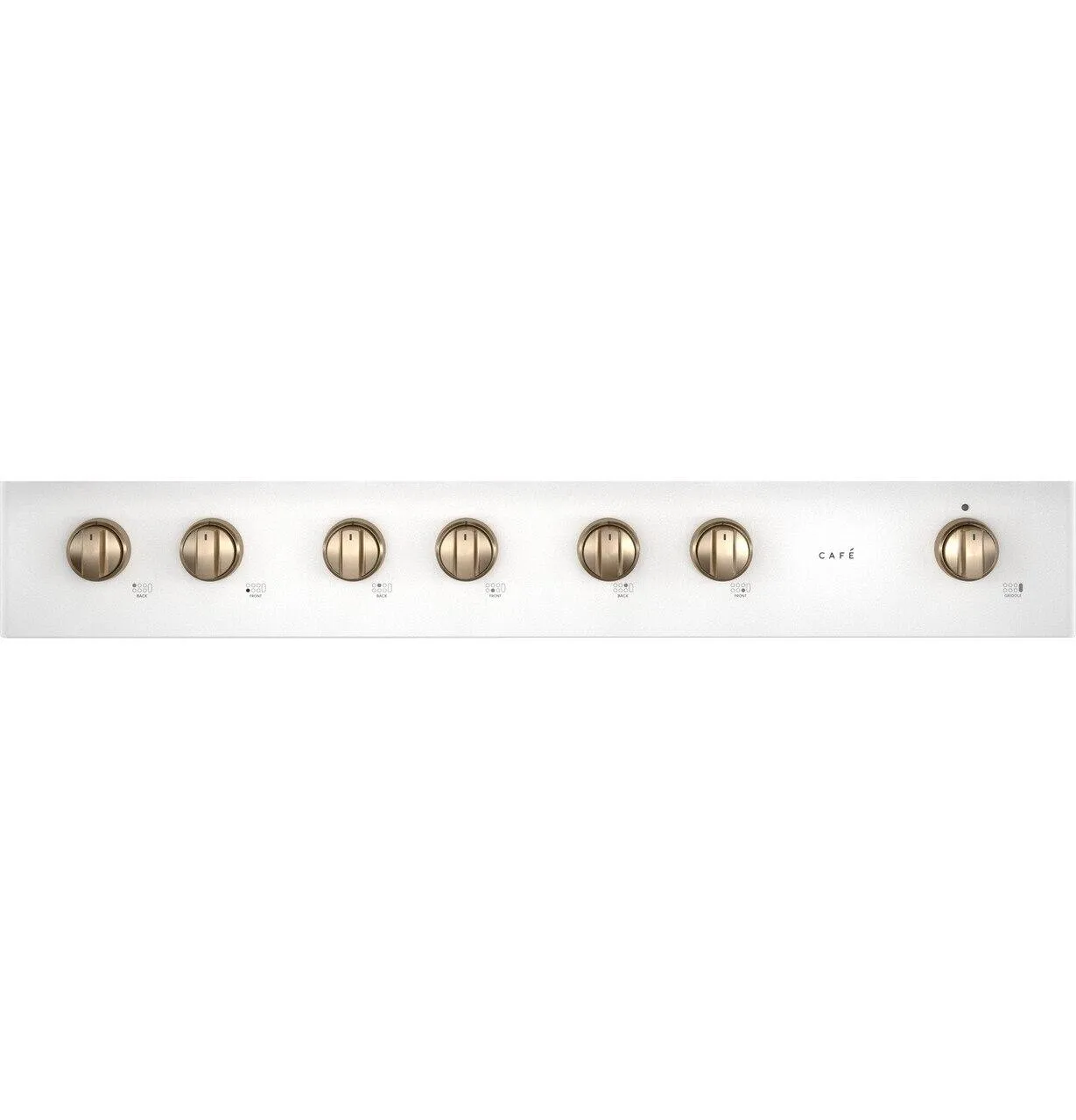 Cafe CGU486P4TW2 Caf&#8482; 48" Commercial-Style Gas Rangetop With 6 Burners And Integrated Griddle (Natural Gas)
