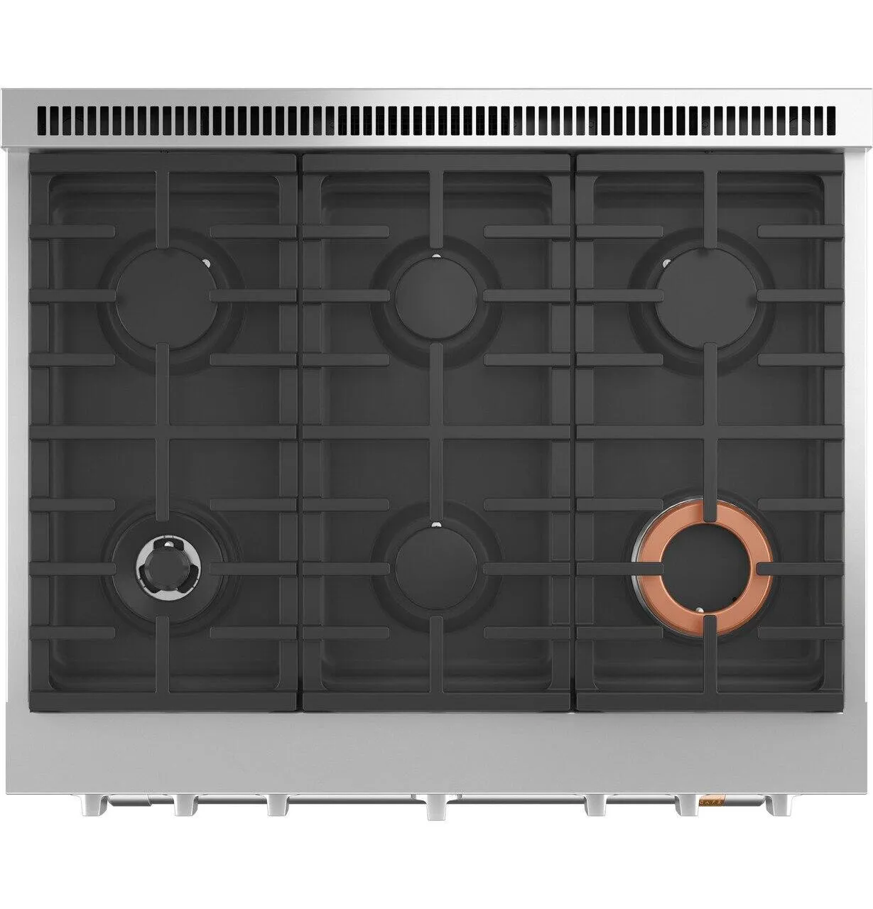 Cafe CGY366P2TS1 Caf&#8482; 36" Smart All-Gas Commercial-Style Range With 6 Burners (Natural Gas)