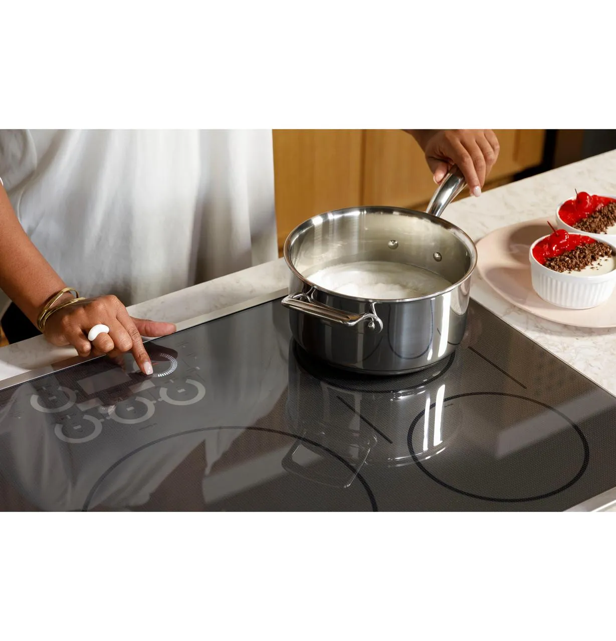 Cafe CHP90302TSS Caf&#8482; Series 30" Built-In Touch Control Induction Cooktop