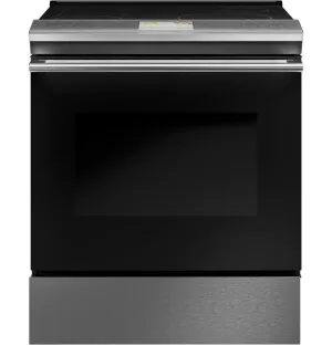 Cafe CHS900M2NS5 Caf 30" Smart Slide-In, Front-Control, Induction And Convection Range In Platinum Glass Slide In Ranges front control slide-in stove