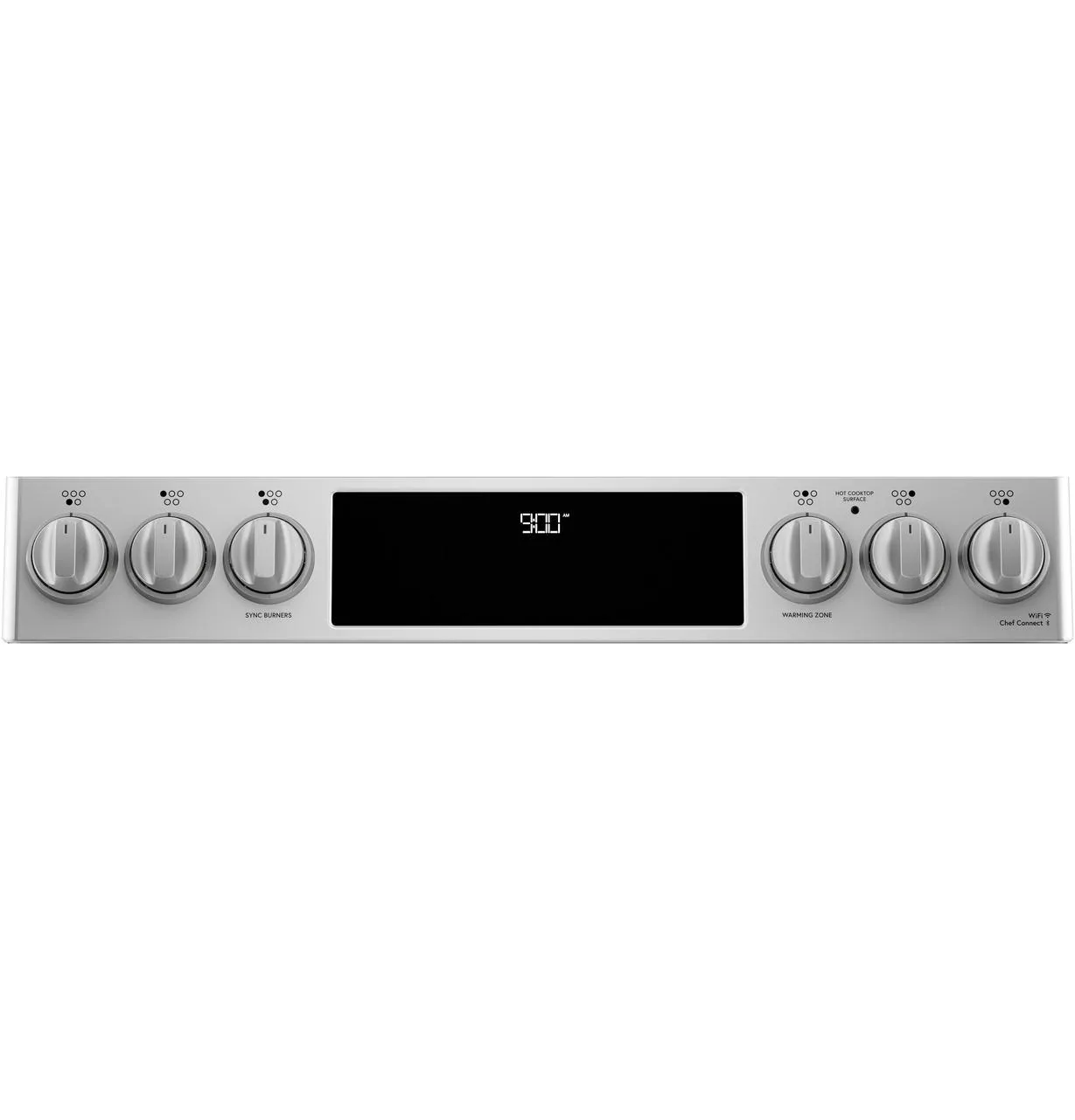 Cafe CHS90XP2MS1 Caf&#8482; 30" Smart Slide-In, Front-Control, Induction And Convection Range With In-Oven Camera