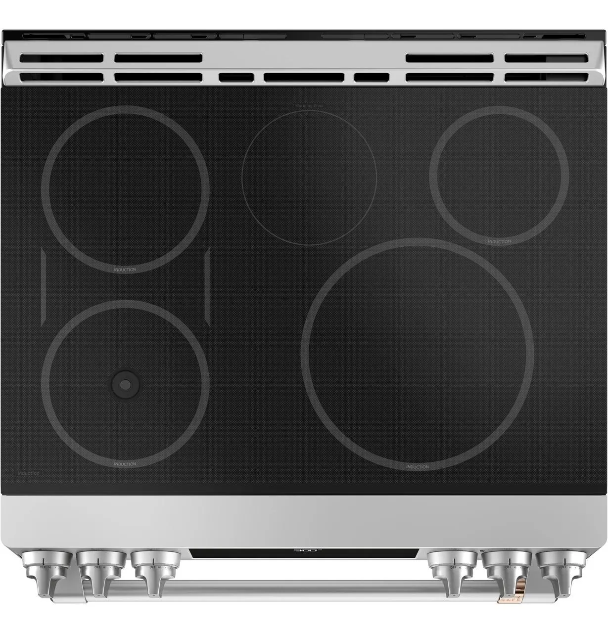 Cafe CHS90XP2MS1 Caf&#8482; 30" Smart Slide-In, Front-Control, Induction And Convection Range With In-Oven Camera