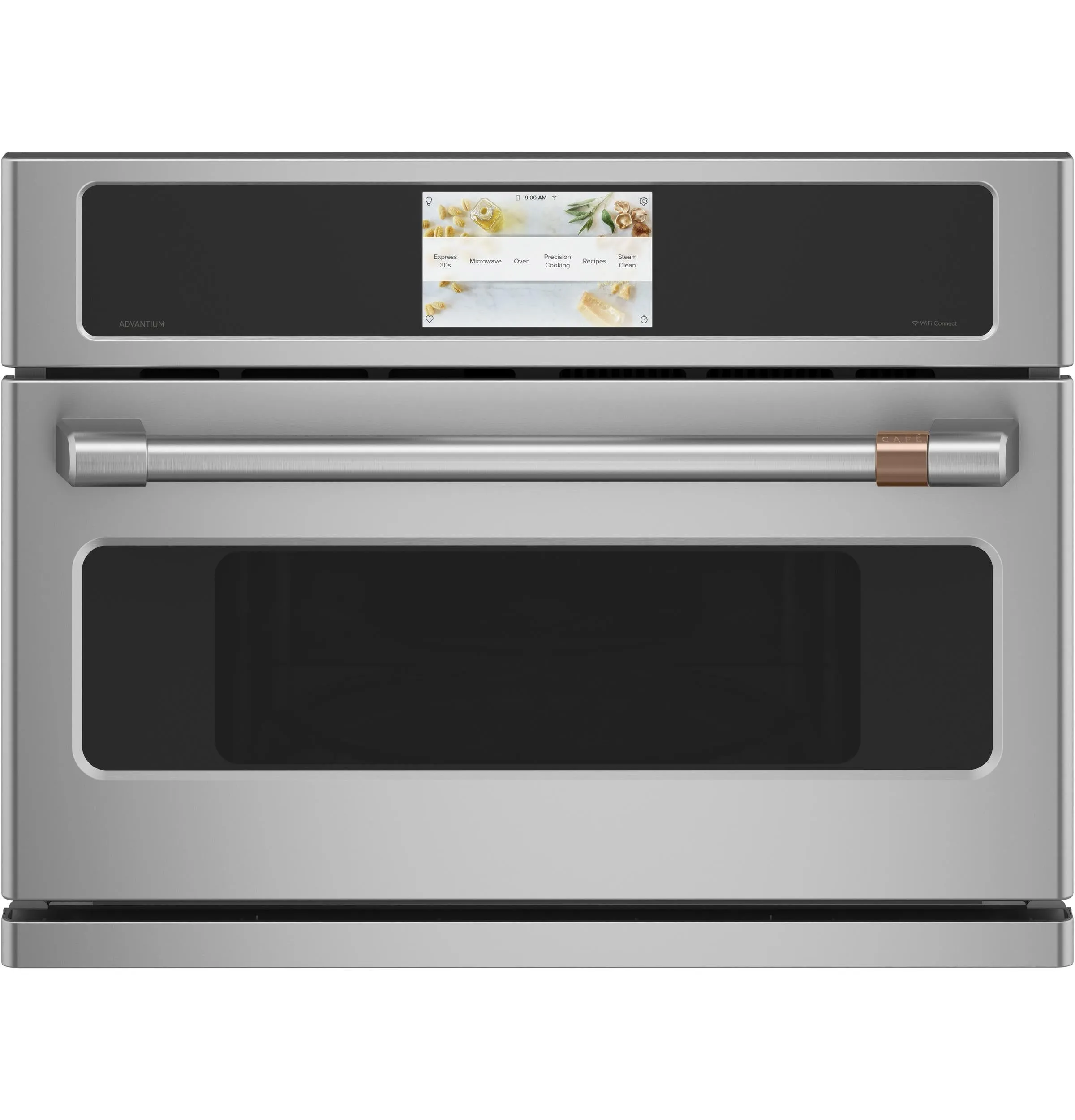 Cafe CSB912P2VS1 Caf&#8482; 27" Smart Five In One Oven With 120V Advantium Technology Built In Microwaves best built-in microwave deals