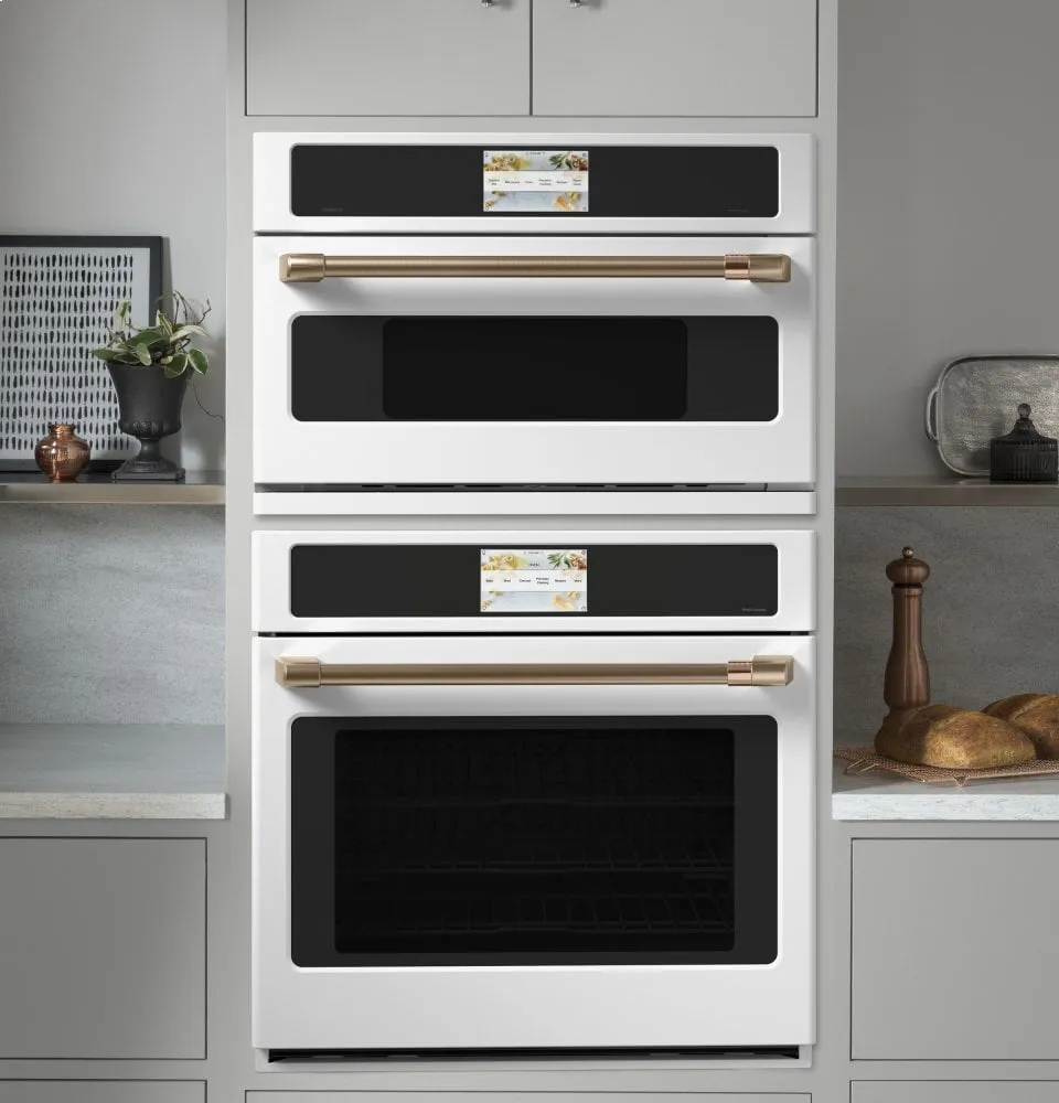 Cafe CSB913P4NW2 Caf 30" Smart Five In One Oven With 120V Advantium Technology