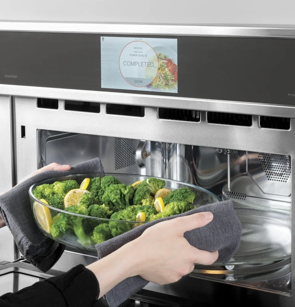 Cafe CSB913P4NW2 Caf 30" Smart Five In One Oven With 120V Advantium Technology