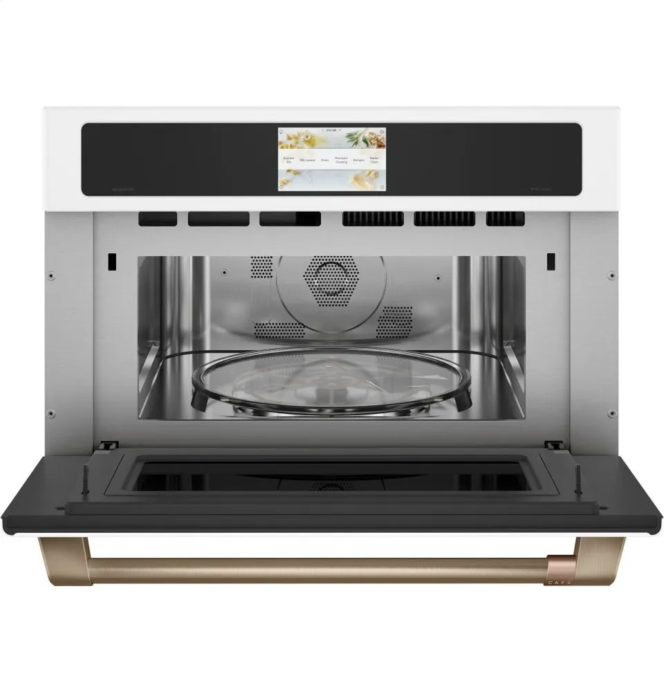 Cafe CSB913P4NW2 Caf 30" Smart Five In One Oven With 120V Advantium Technology