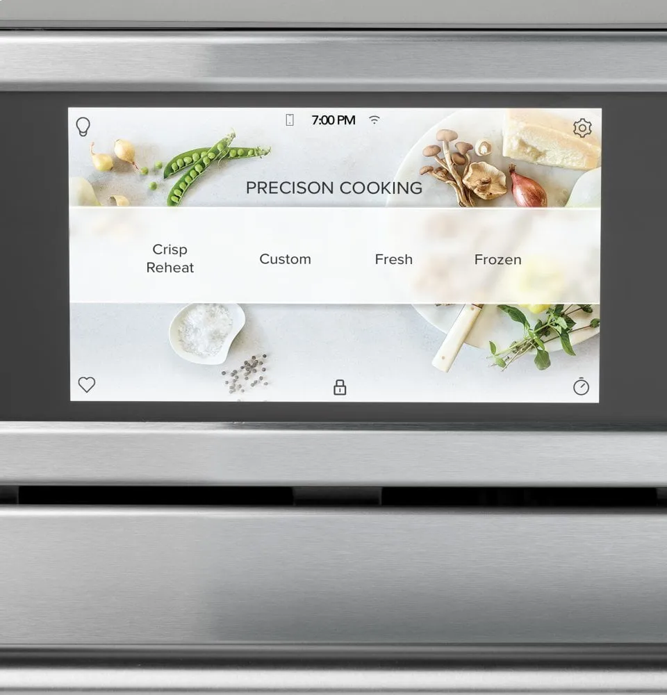 Cafe CSB913P4NW2 Caf 30" Smart Five In One Oven With 120V Advantium Technology