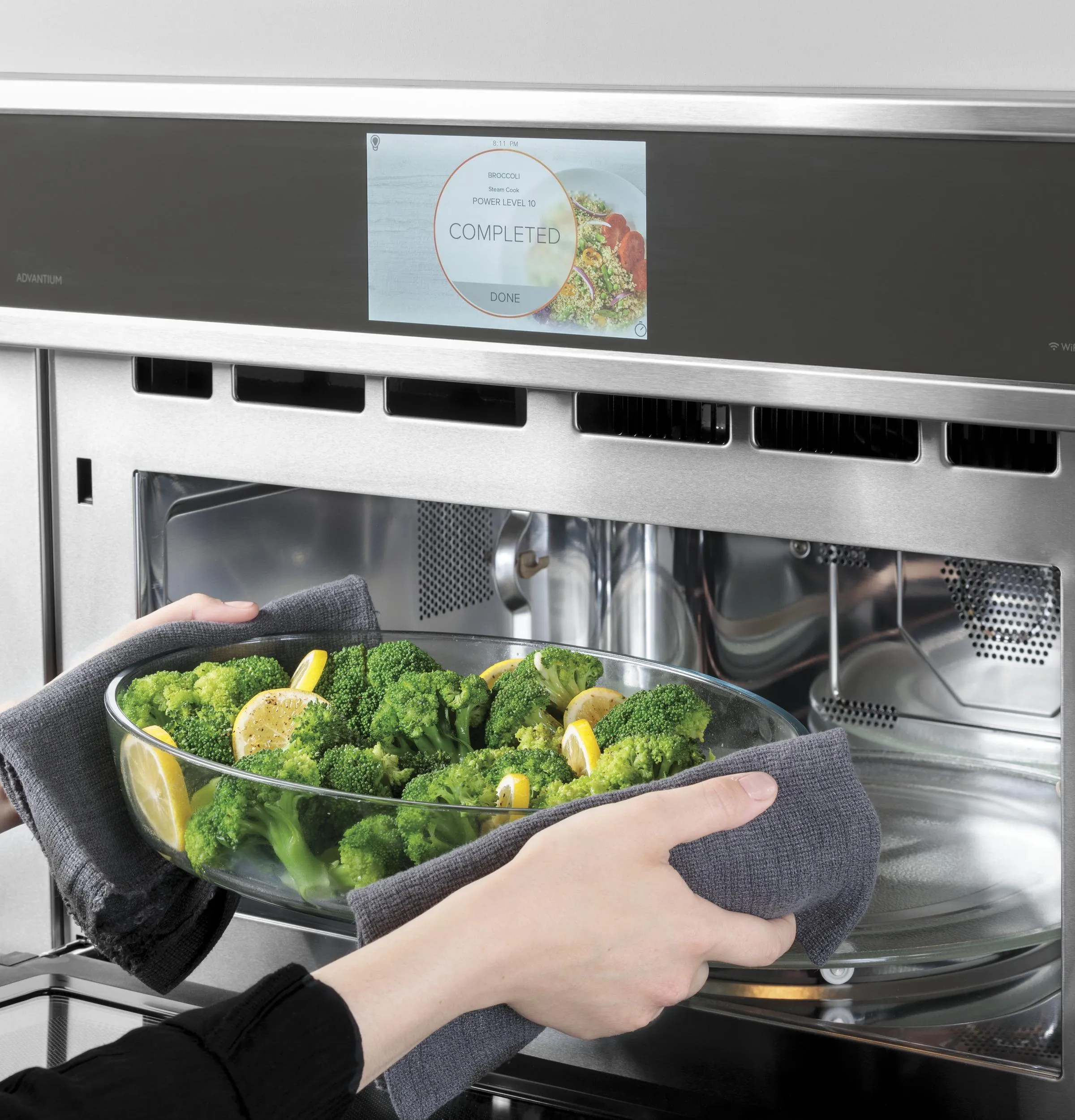 Cafe CSB913P4VW2 Caf&#8482; 30" Smart Five In One Oven With 120V Advantium Technology