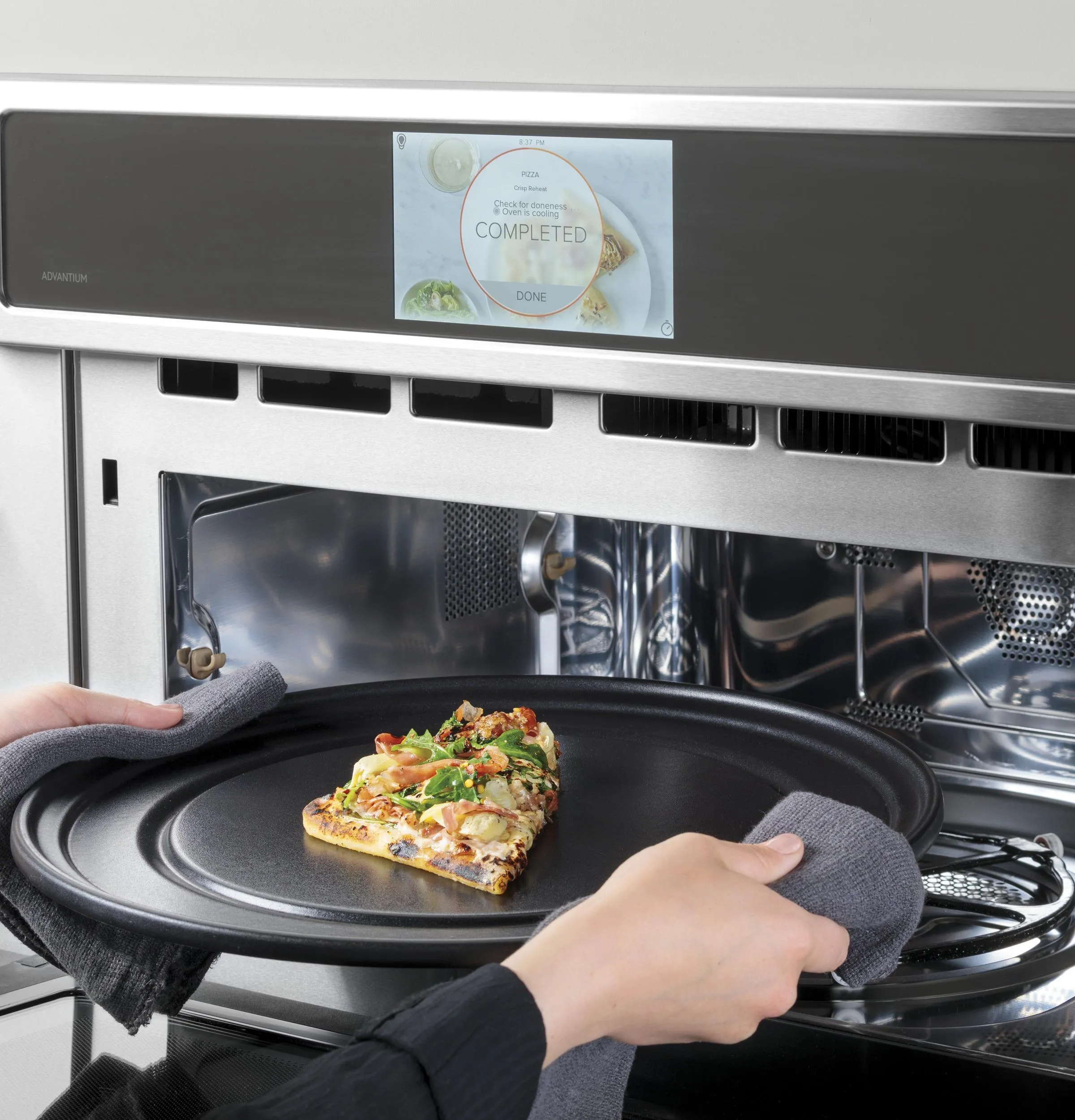 Cafe CSB913P4VW2 Caf&#8482; 30" Smart Five In One Oven With 120V Advantium Technology
