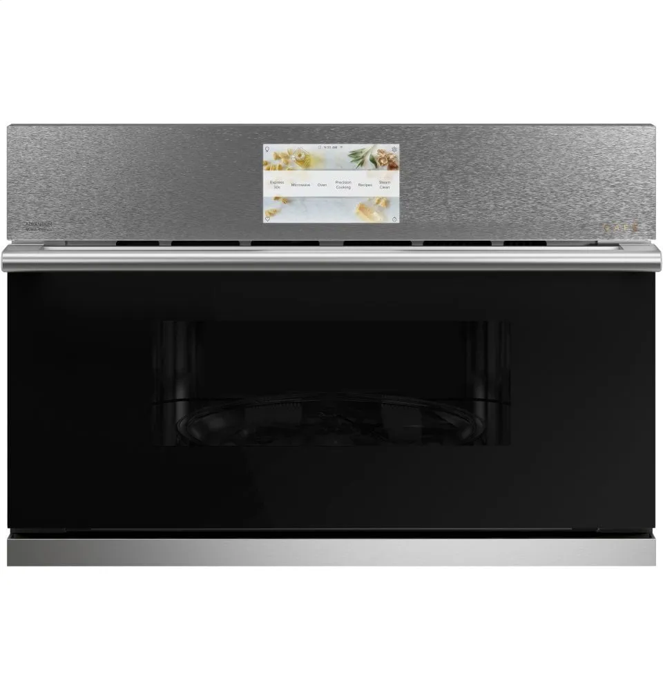 Cafe CSB923M2NS5 Caf 30" Smart Five In One Wall Oven With 240V Advantium Technology In Platinum Glass Wall Ovens oven with smart temperature control