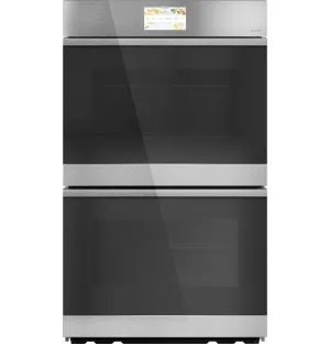 Cafe CTD90DM2NS5 Caf&#8482; Minimal Series 30" Smart Built-In Convection Double Wall Oven In Platinum Glass Double Wall Ovens built-in double oven 30 inch