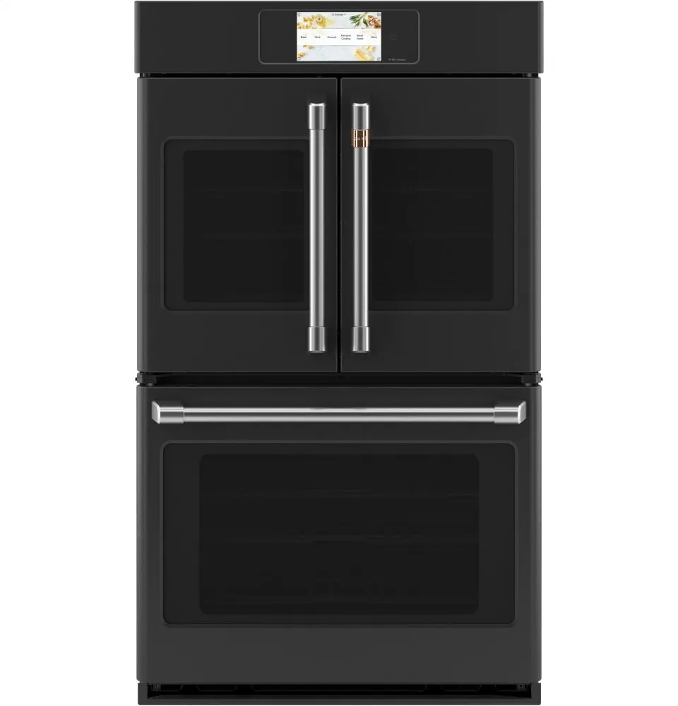 Cafe CTD90FP3ND1 Caf Professional Series 30" Smart Built-In Convection French-Door Double Wall Oven Double Wall Ovens built-in double oven 30 inch