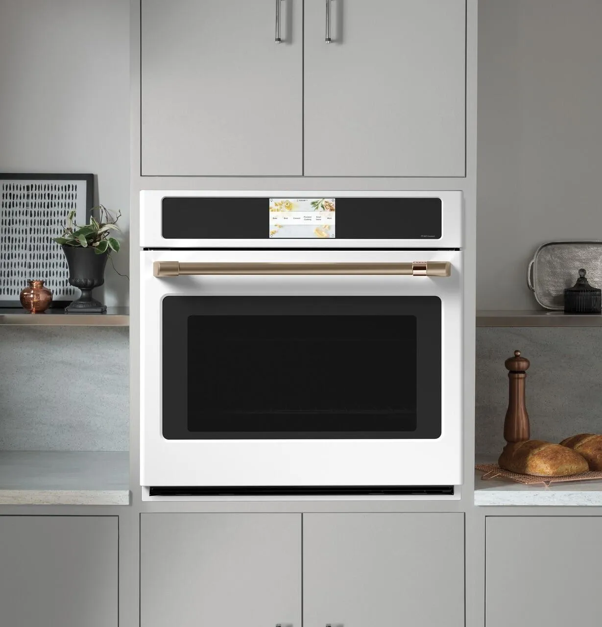 Cafe CTS90DP4NW2 Caf&#8482; Professional Series 30" Smart Built-In Convection Single Wall Oven