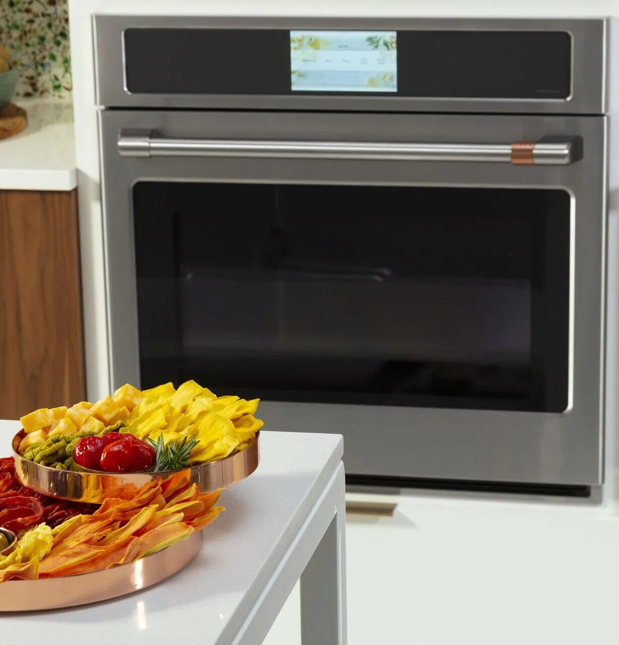 Cafe CTS90DP4NW2 Caf&#8482; Professional Series 30" Smart Built-In Convection Single Wall Oven