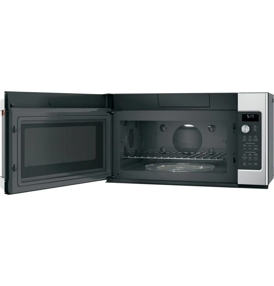 Cafe CVM517P2MS1 Caf 1.7 Cu. Ft. Convection Over-The-Range Microwave Oven