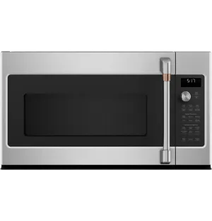Cafe CVM517P2MS1 Caf 1.7 Cu. Ft. Convection Over-The-Range Microwave Oven Microwave Ovens large capacity kitchen microwave