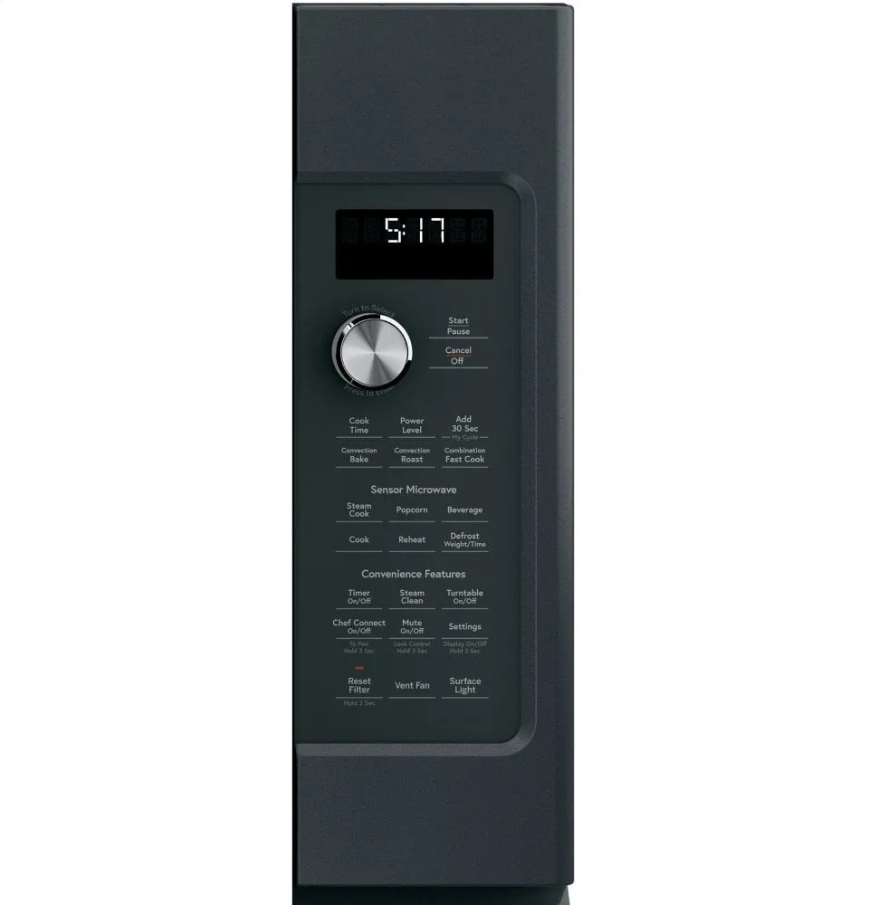 Cafe CVM517P3MD1 Caf 1.7 Cu. Ft. Convection Over-The-Range Microwave Oven