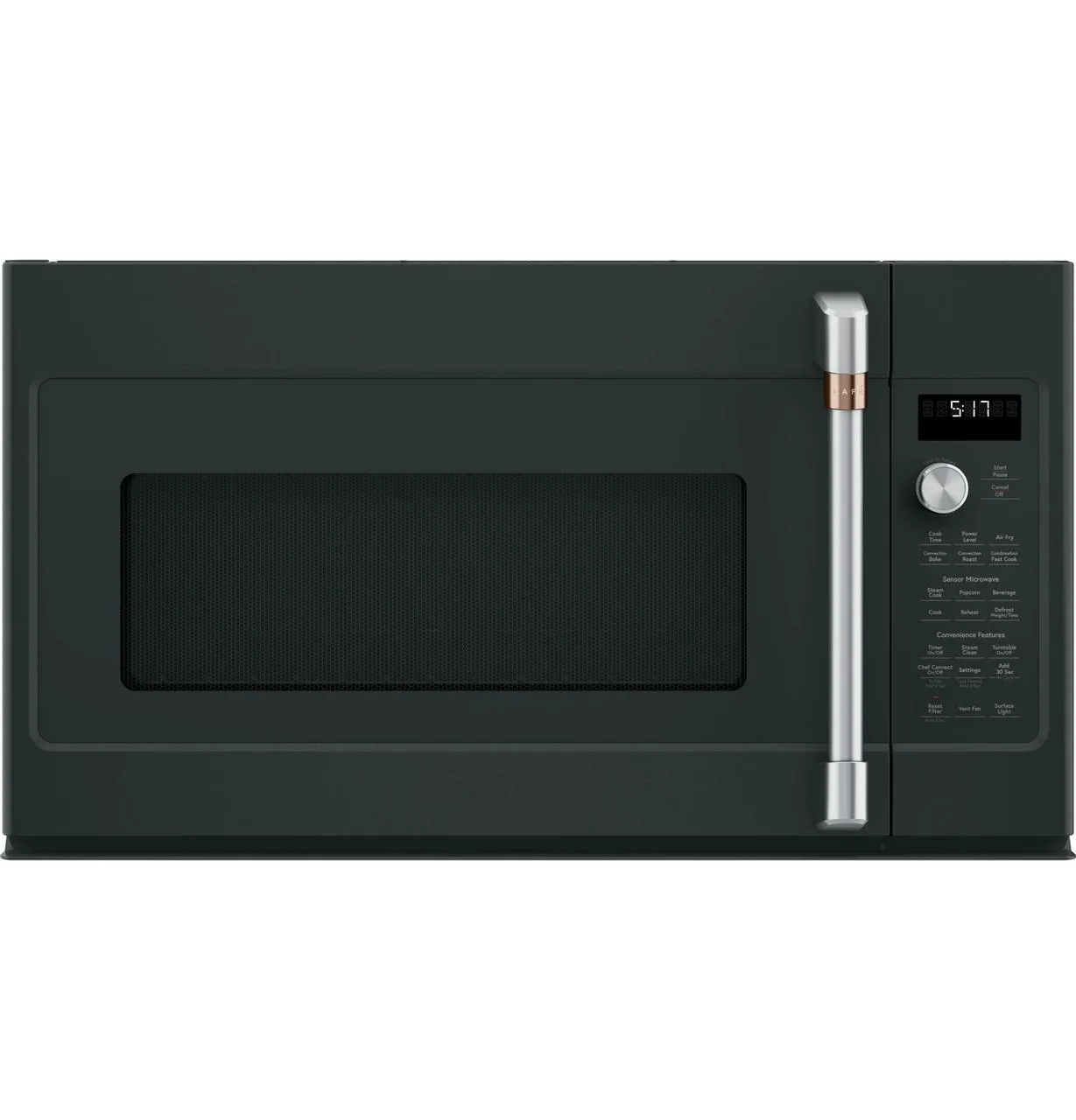 Cafe CVM517P3RD1 Caf&#8482; 1.7 Cu. Ft. Convection Over-The-Range Microwave Oven Microwave Ovens large capacity kitchen microwave