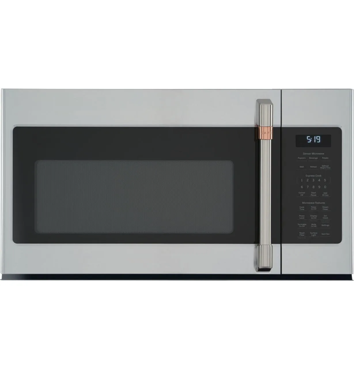 Cafe CVM519P2PS1 Caf&#8482; 1.9 Cu. Ft. Over-The-Range Microwave Oven Over The Range Microwaves convection over-the-range microwave
