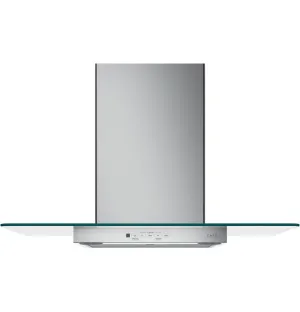 Cafe CVW73012MSS Caf 30" Wall-Mount Glass Canopy Chimney Hood Ducted Hoods stainless steel vent hood ducted