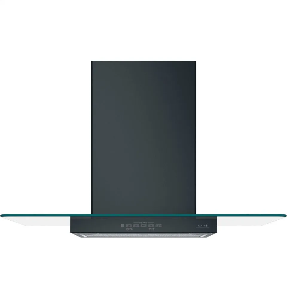 Cafe CVW73013MDS Caf 30" Wall-Mount Glass Canopy Chimney Hood Ducted Hoods stainless steel vent hood ducted