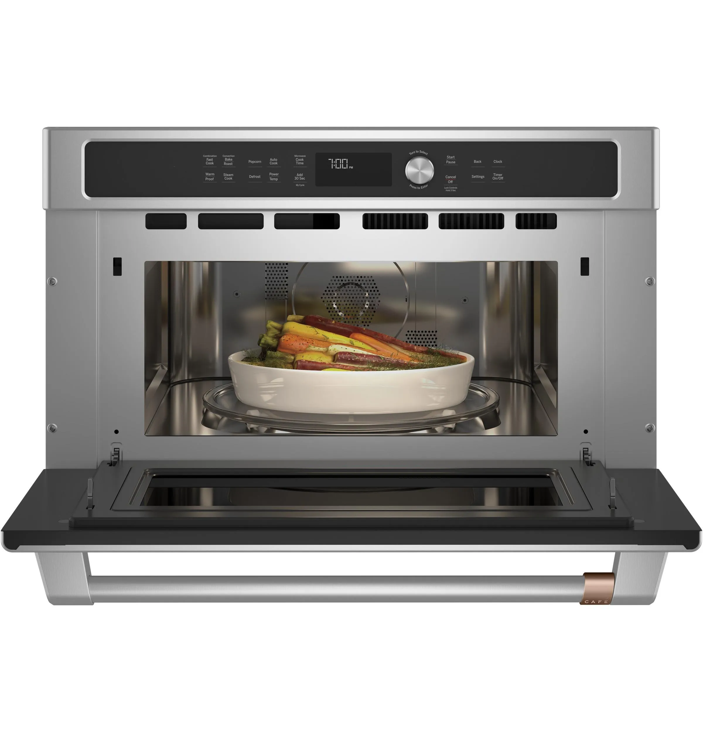 Cafe CWB713P2VS1 Caf&#8482; 30" Built-In Microwave/Convection Oven