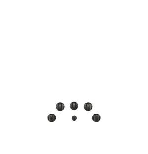 Cafe CXCE1HKPMBT Caf 5 Electric Cooktop Knobs - Brushed Black Range Accessories heavy duty range knobs