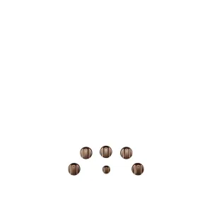 Cafe CXCE1HKPMCU Caf 5 Electric Cooktop Knobs - Brushed Copper Range Accessories heavy duty range knobs