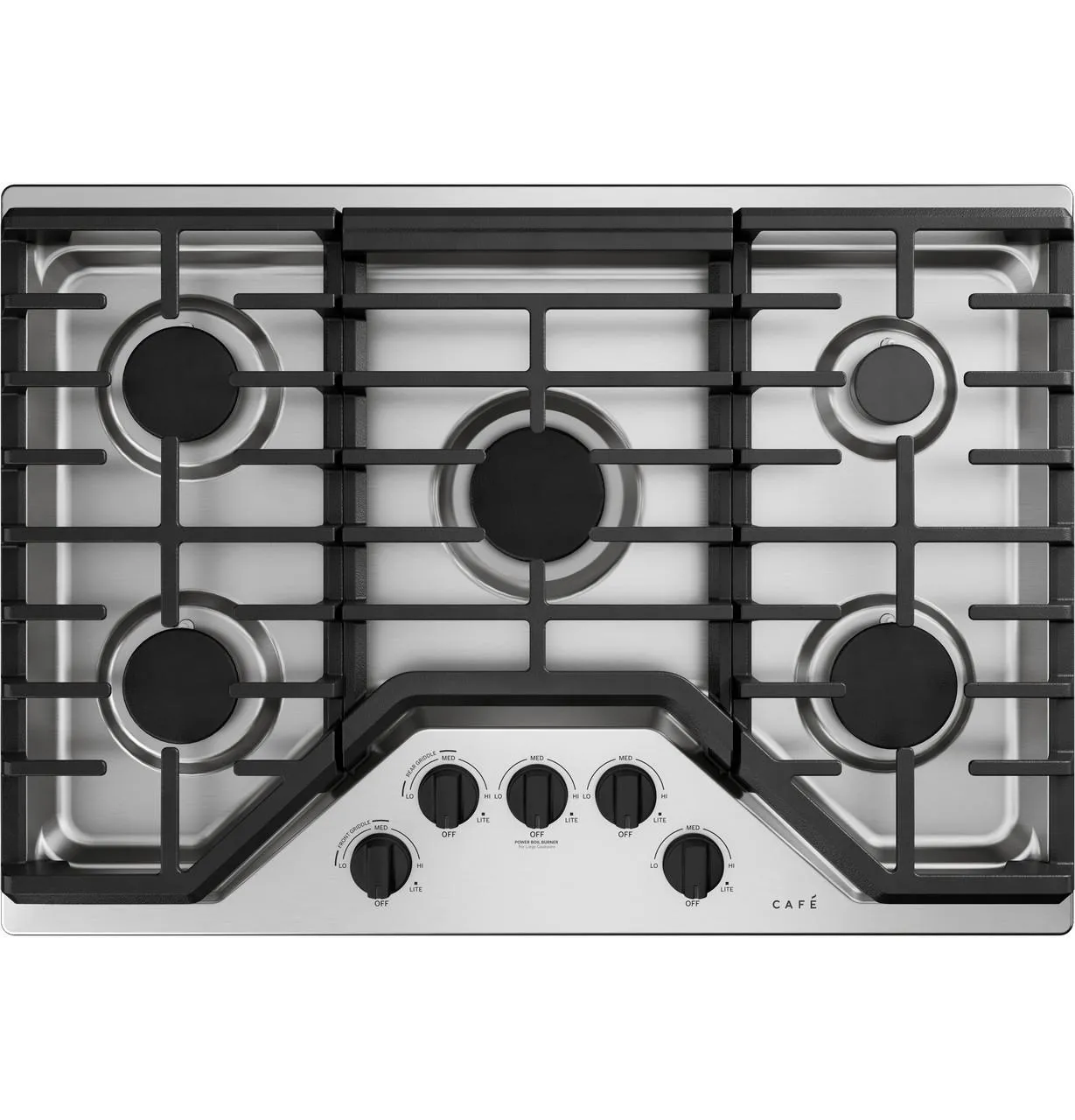 Cafe CXCG1K0PMFB Caf&#8482; 5 Gas Cooktop Knobs - Flat Black