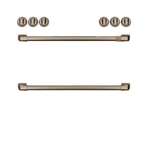Cafe CXFCEHKPMBZ Caf Front Control Electric Knobs And Handles - Brushed Bronze Range Accessories range burner grate replacements