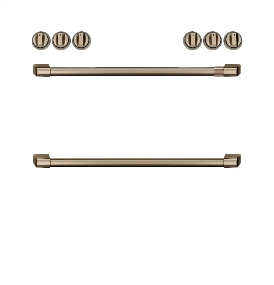 Cafe CXFCEHKPMBZ Caf Front Control Electric Knobs And Handles - Brushed Bronze Range Accessories range burner grate replacements