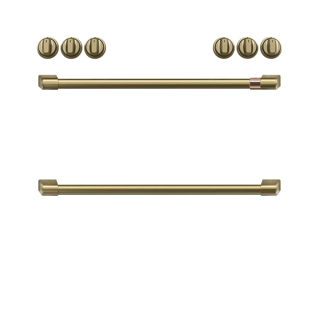 Cafe CXFCGHKPMCG Caf&#8482; Handle Kit - Range Brushed Brass
