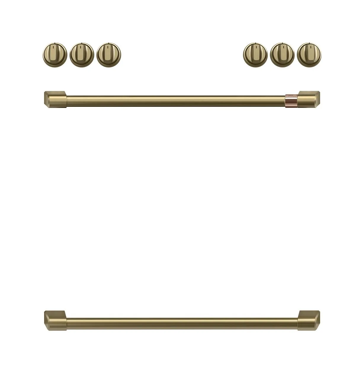 Cafe CXFCGHKPMCG Caf&#8482; Handle Kit - Range Brushed Brass