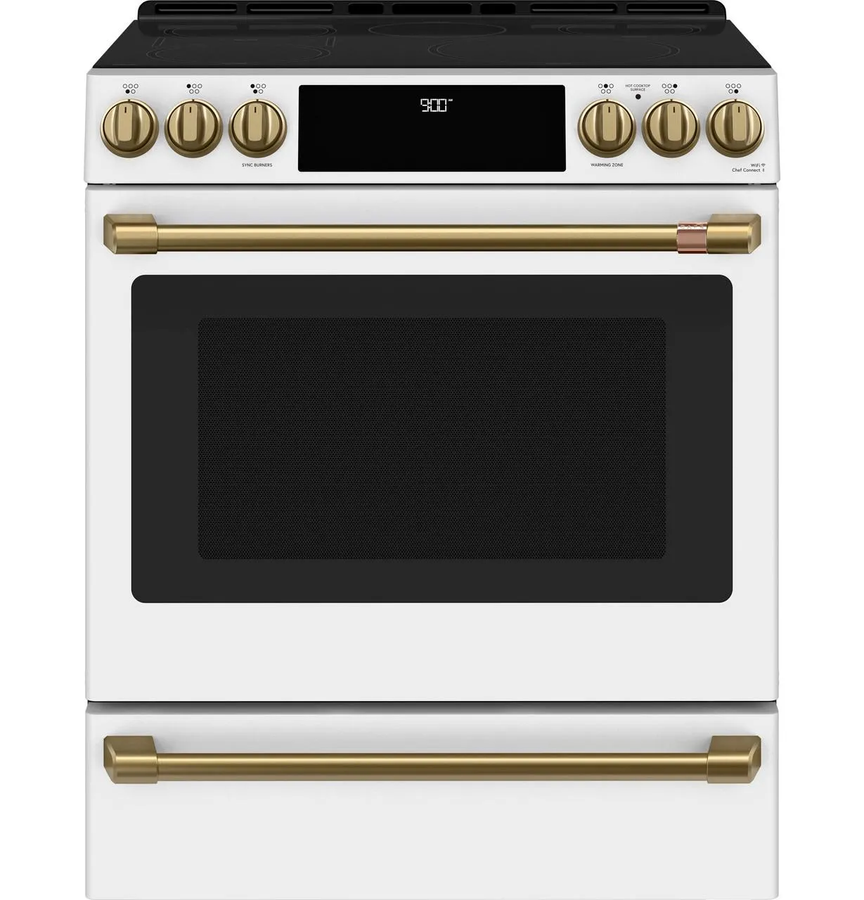 Cafe CXFCHHKPMCG Caf&#8482; Handle Kit - Range Brushed Brass