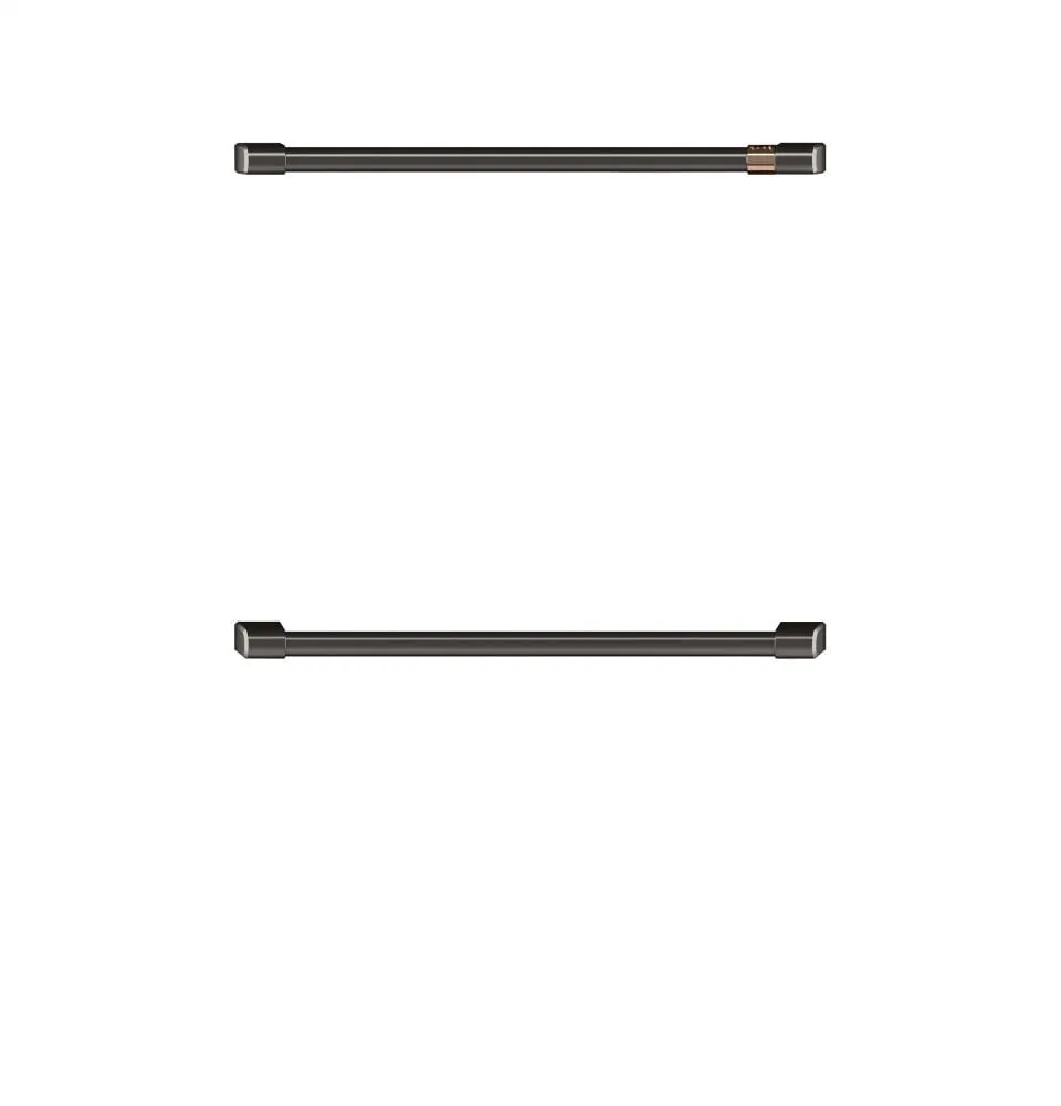 Cafe CXWD0H0PMBT Caf 2 - 30" Double Wall Oven Handles - Brushed Black Range Accessories range burner grate replacements