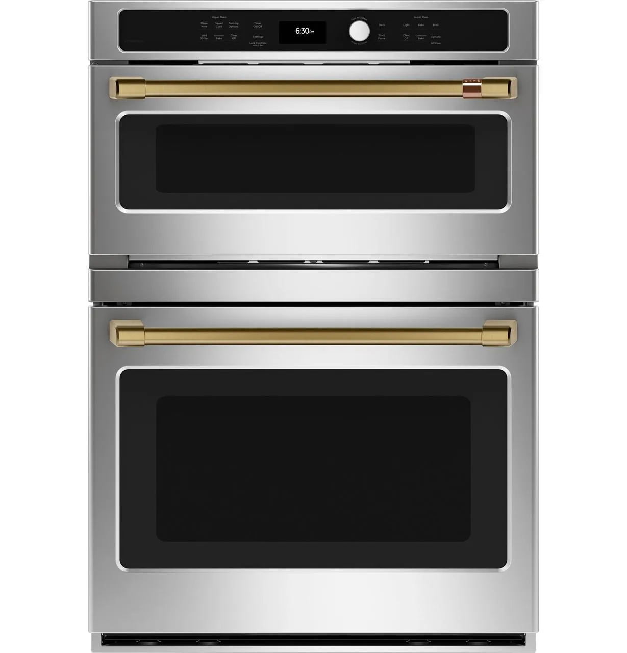 Cafe CXWD0H0PMCG Caf&#8482; Handle Kit - Wall Oven Brushed Brass