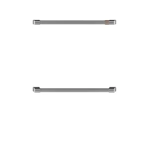 Cafe CXWD7H0PNSS Caf&#8482; 2 - 27" Handles - Brushed Stainless Range Accessories heavy duty range knobs