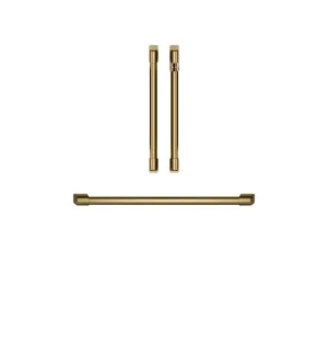 Cafe CXWDFHKPMCG Caf&#8482; Handle Kit - Wall Oven Brushed Brass Range Accessories oven racks and replacement trays
