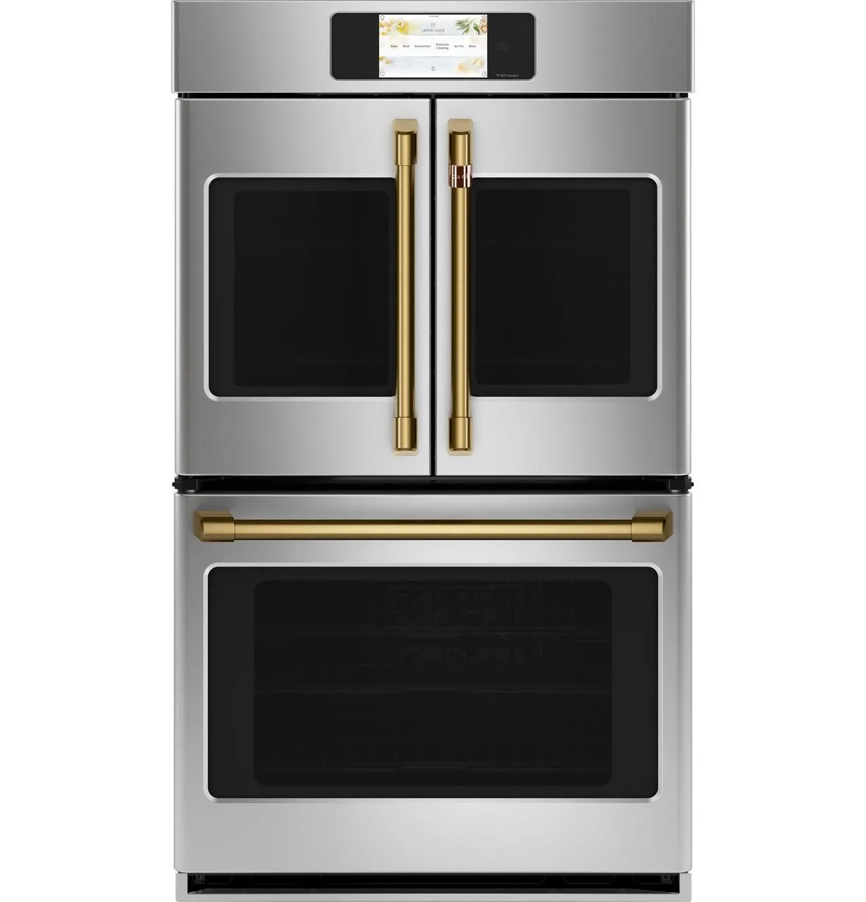 Cafe CXWDFHKPMCG Caf&#8482; Handle Kit - Wall Oven Brushed Brass
