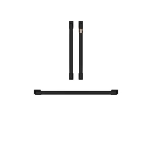 Cafe CXWDFHKPMFB Caf&#8482; Handle Kit - Wall Oven Flat Black Range Accessories oven racks and replacement trays