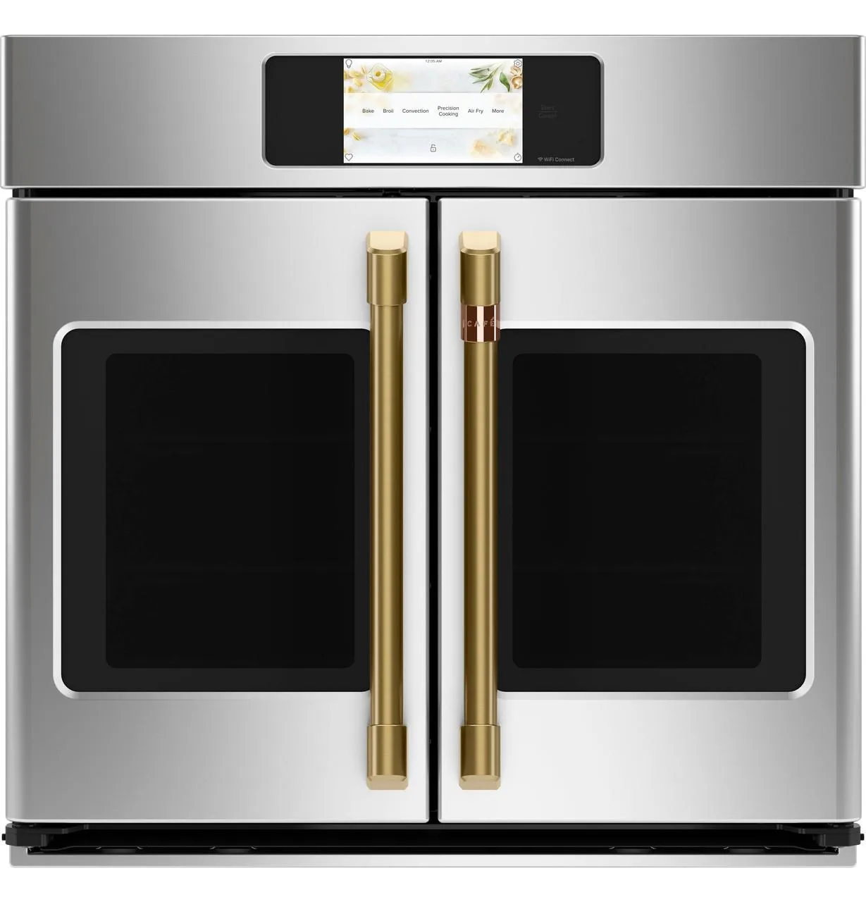 Cafe CXWSFHKPMCG Caf&#8482; Handle Kit - Wall Oven Brushed Brass