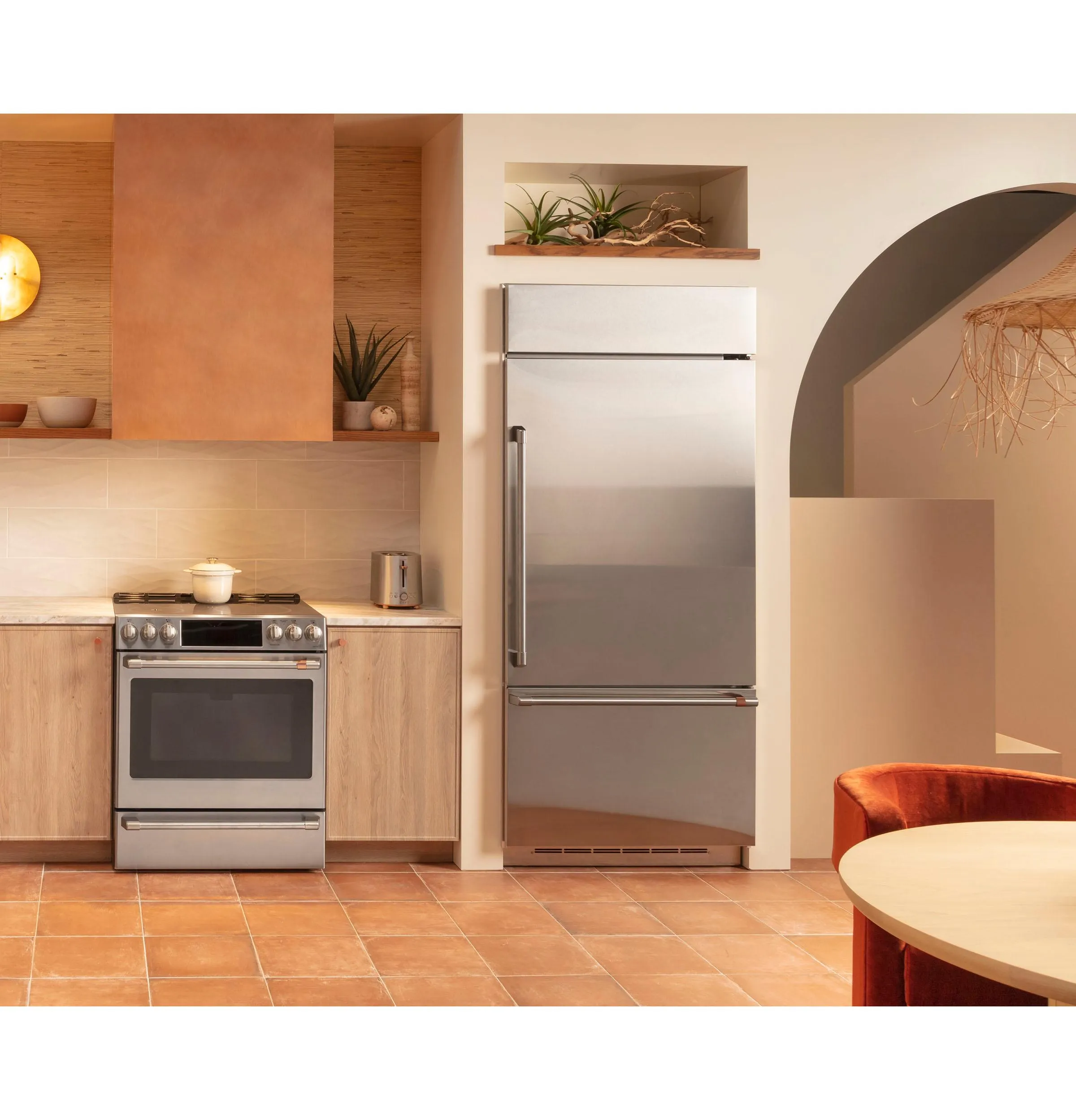 Cafe UVC9300SLSS 30" Smart Designer Custom Insert W/ Dimmable Led Lighting