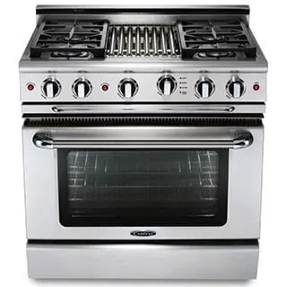 Capital GSCR364B Precision 36" Gas Self Clean Range Professional Ranges commercial oven for home kitchen